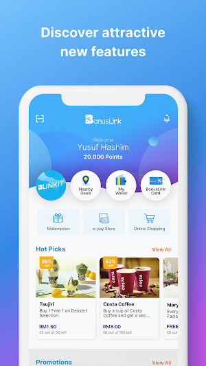 BonusLink –Lifestyle & Loyalty Screenshot 1