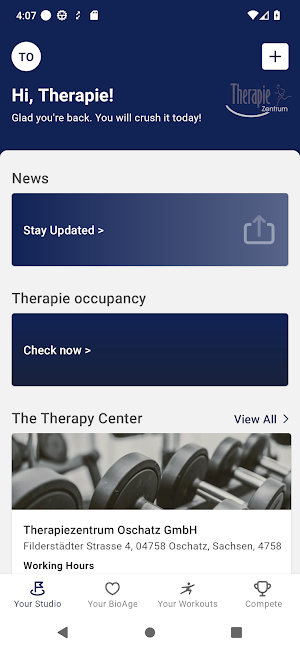 Therapiezentrum Oschatz Screenshot 1
