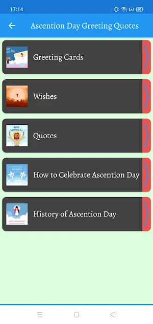 Ascension Day: Quotes & Editor Screenshot 1