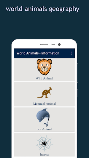 Animals  Information Screenshot 2