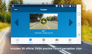 The Official DVSA Hazard Perception Practice Screenshot 1