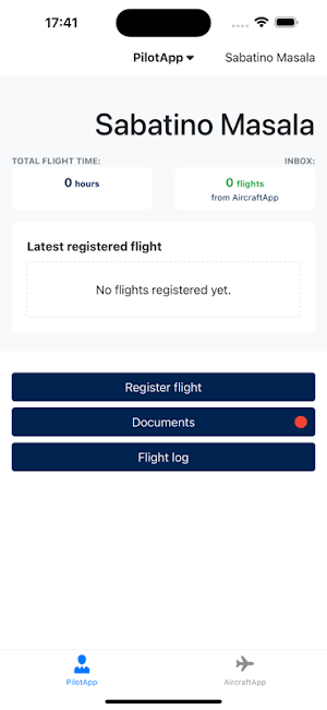 Flight App Screenshot 0