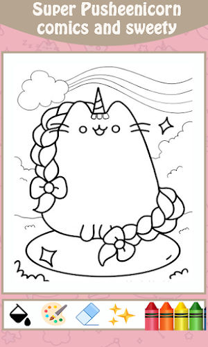 Pusheen Cat coloring book Screenshot 0