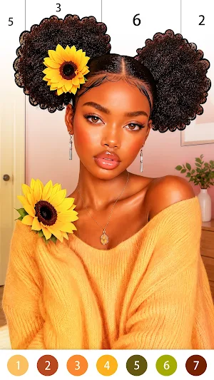 Black Beauty: Color by Number Screenshot 2