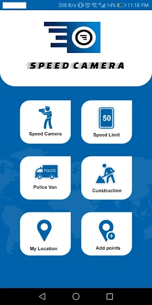 Speed Camera Detector App Screenshot 1