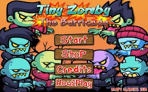 Tiny Zomby The Barricade Screenshot 0