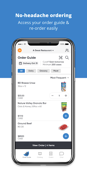 Wilkens Foodservice Screenshot 0