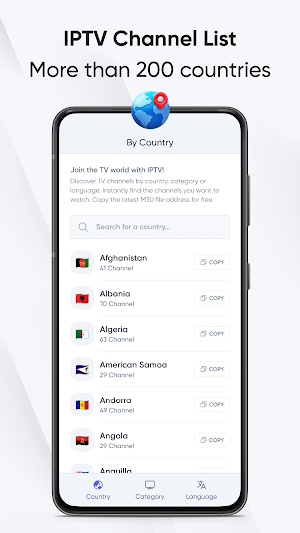 Newest IPTV Channel List M3U Screenshot 0