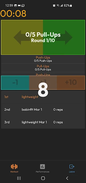 Train Together Fitness App Screenshot 1