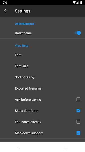 Notepad and Notes with cloud sync Screenshot 3