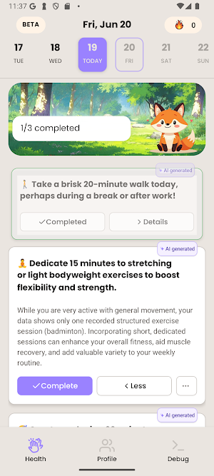 VitaVerseAI: Wellness & Habits Screenshot 1