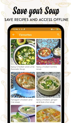 Soup Recipes Screenshot 2