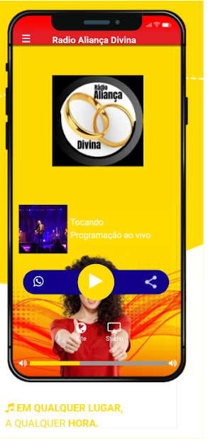 Radio Aliança Divina Screenshot 2