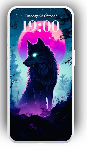Neon Wallpaper Screenshot 1