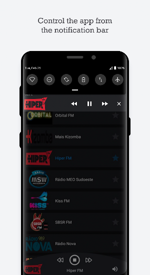 Portuguese radio stations - rádios de Portugal Screenshot 1