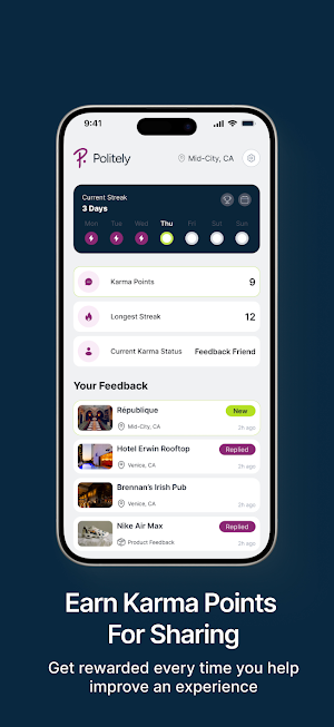 Politely Feedback Screenshot 3