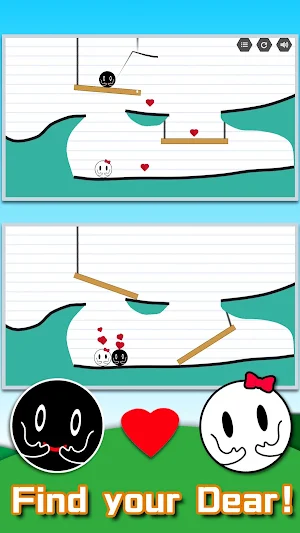 Love Color Balls-Drawing Line Brain Puzzle Game Screenshot 0