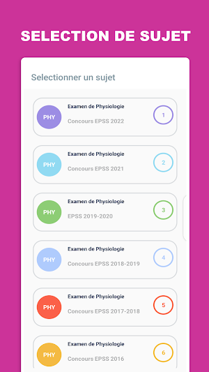 PHYSIOLOGIE EN POCHE Screenshot 1