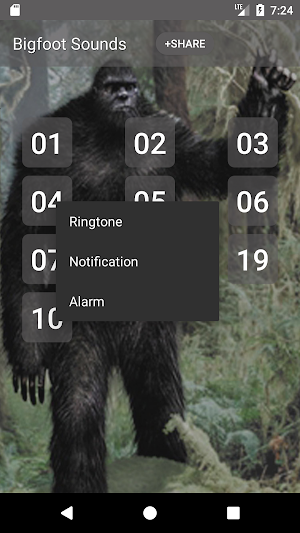 Bigfoot Sounds Screenshot 1