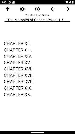 Book, The Memoirs of General P Screenshot 0