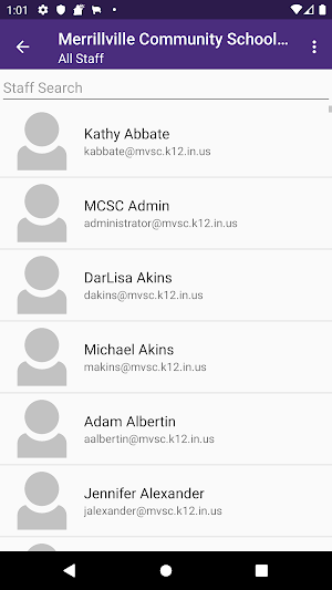 Merrillville Community School Corporation Screenshot 2