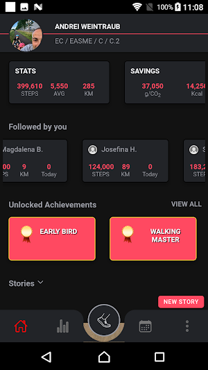 Walking Challenge Screenshot 0