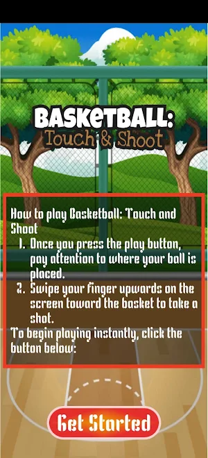 Basketball: Touch & Shoot Screenshot 3
