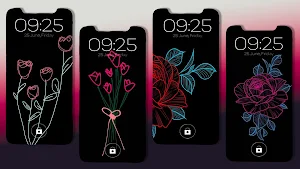 Neon Glow Wallpaper Screenshot 3