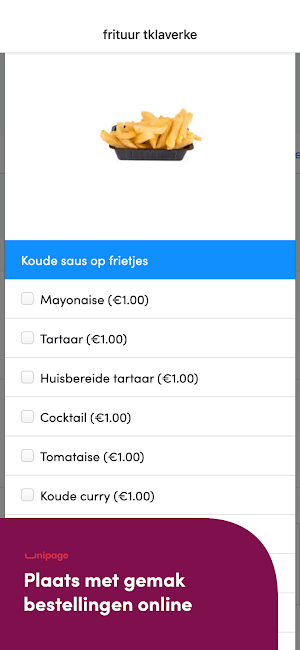 Frituur 't Klaverke Screenshot 1