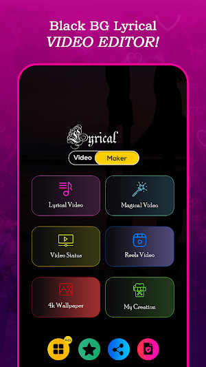 Lyrical & Magical Video Maker Screenshot 0