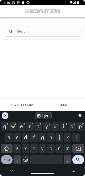 DiscoveryDive Screenshot 1