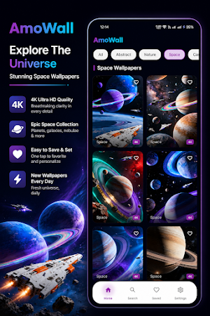 AmoWall – 4K HD Wallpapers Screenshot 3
