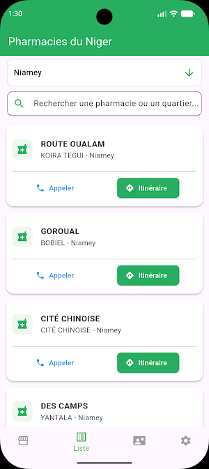 Niger Pharmacies - De Garde Screenshot 1