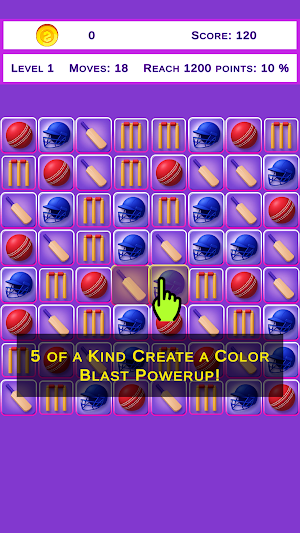 Cricket Match 3 Screenshot 1