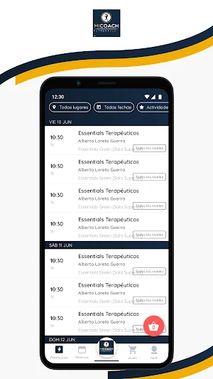 MiCoach Screenshot 1