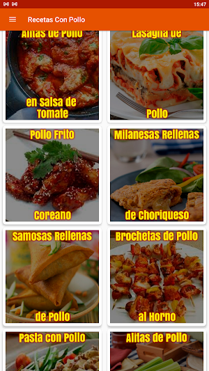 Recetas Con Pollo Muy Faciles Screenshot 2