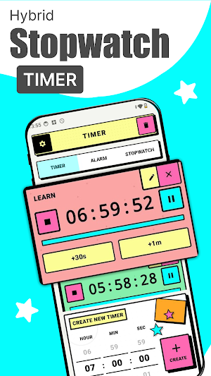 M-Timer: Countdown & Stopwatch Screenshot 0