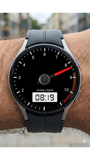 German car style watchface WB1 Screenshot 2
