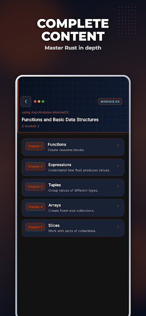 Learning Rust Screenshot 2
