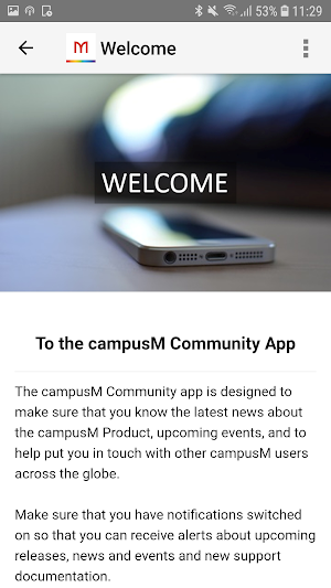 campusM Community Screenshot 1