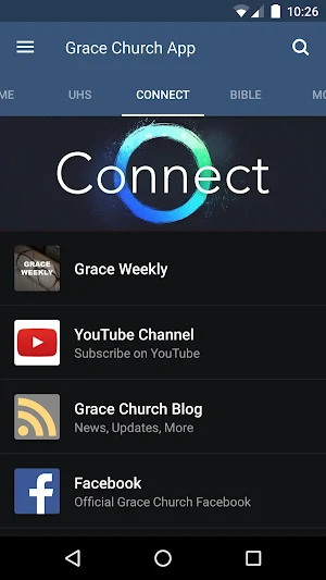 Grace Church App Screenshot 2