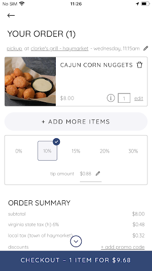 Great Eats Hospitality Screenshot 3