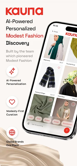 Kauna: AI for Modest Fashion Screenshot 0