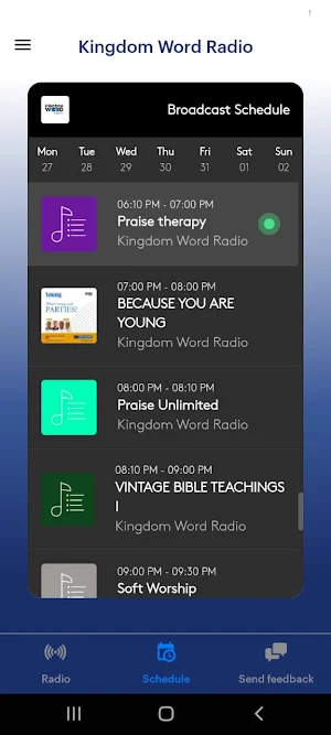 KWM Radio Screenshot 1