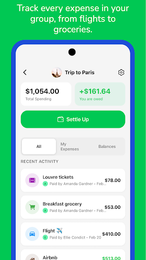 BuddyPay - Split Expenses Screenshot 1