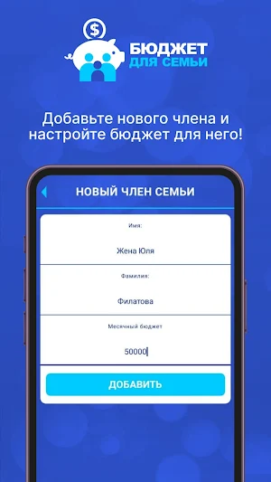 Бюджет для Семьи Screenshot 2