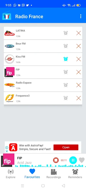 Radio France :FM Internet app Screenshot 1