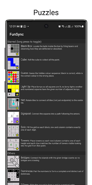 FunSync -Games, Puzzles & More Screenshot 1