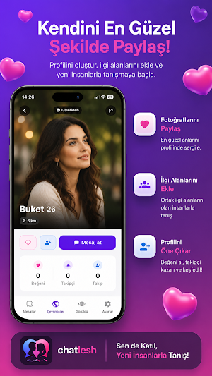 ChatLesh: Sohbet & Arkadaşlık Screenshot 3