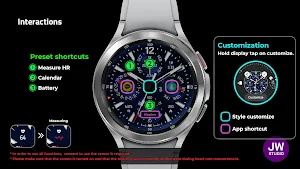 JW055 jwstudio watchface Screenshot 2